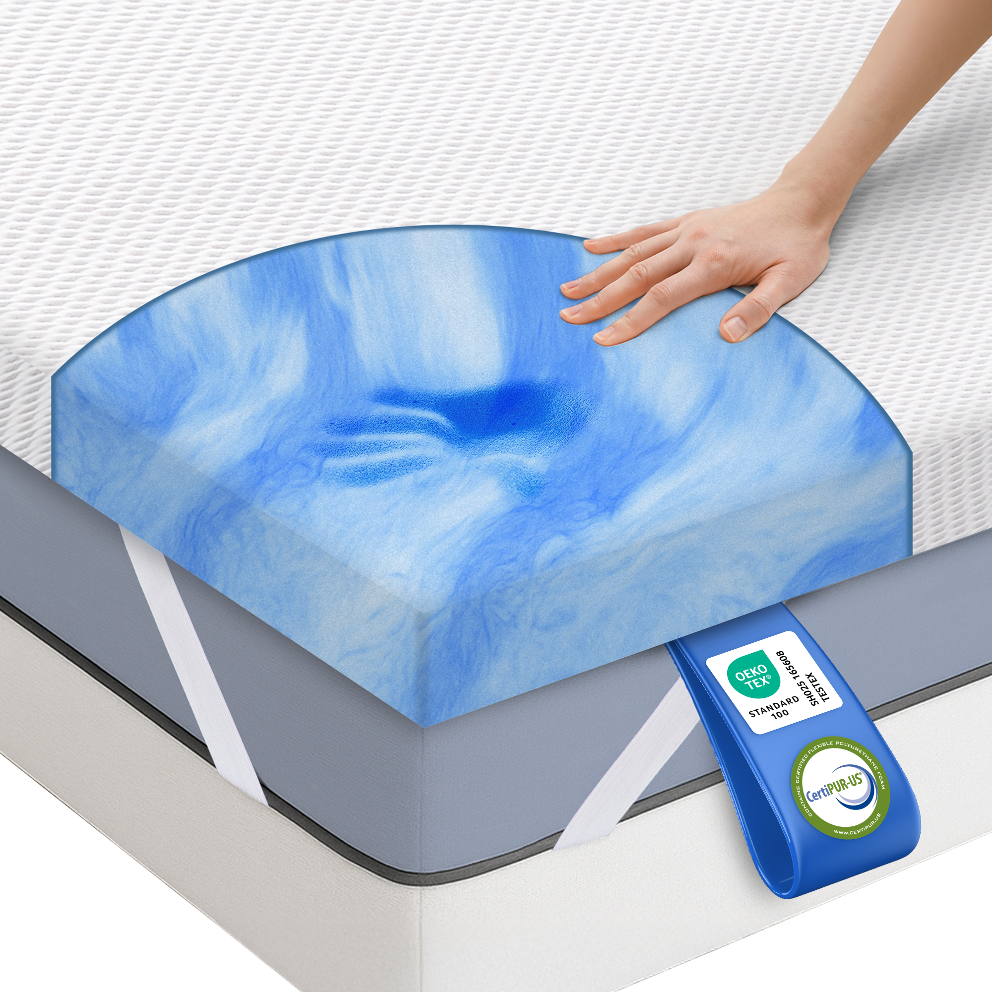 Dream Topper – Matratzen-Topper mit Memory-Schaum-Effekt