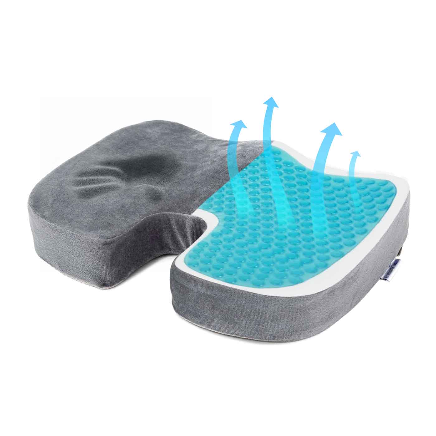 Ergonomisches Memory-Foam Sitzkissen