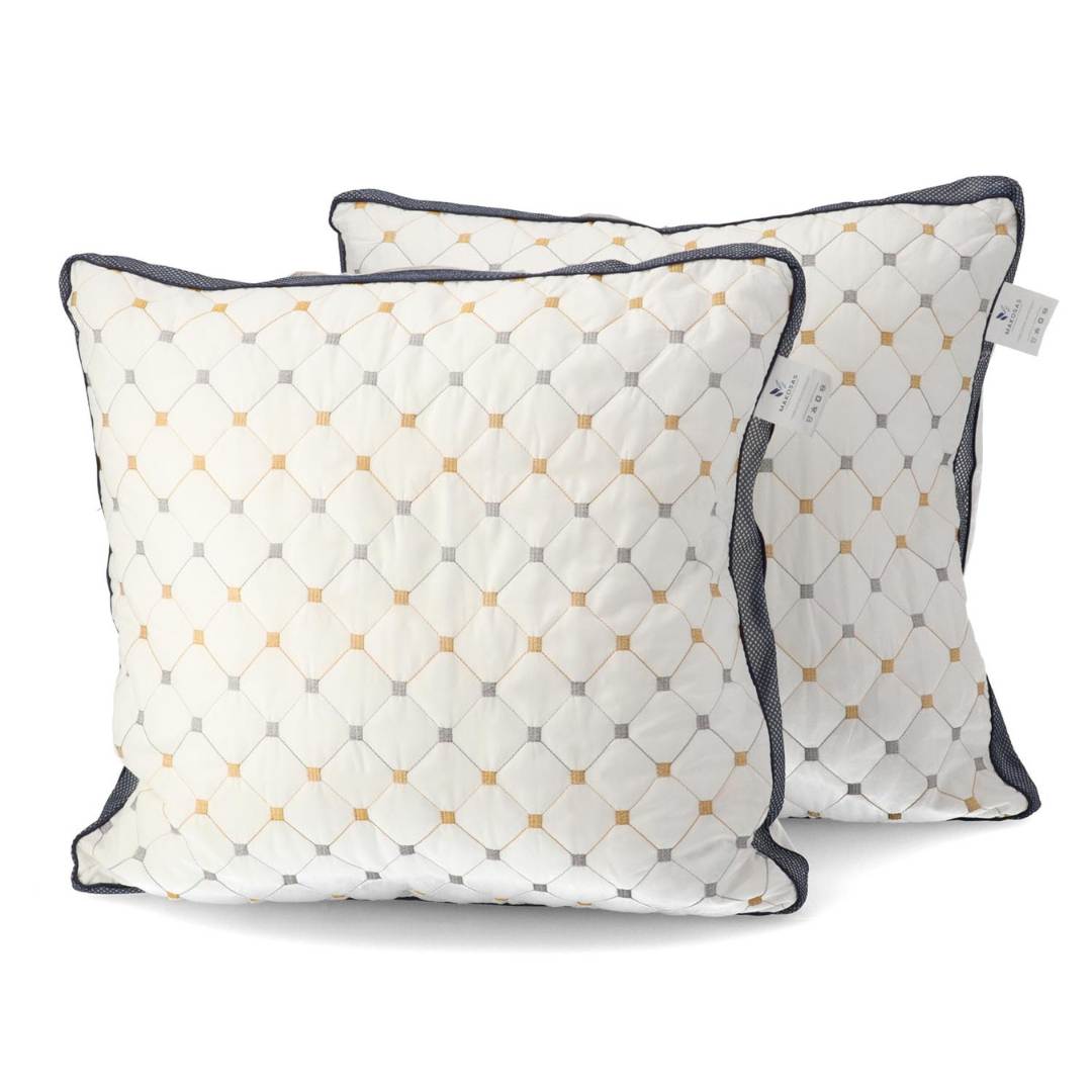 2er Set Baumwoll Kopfkissen - KomfortKissen.de