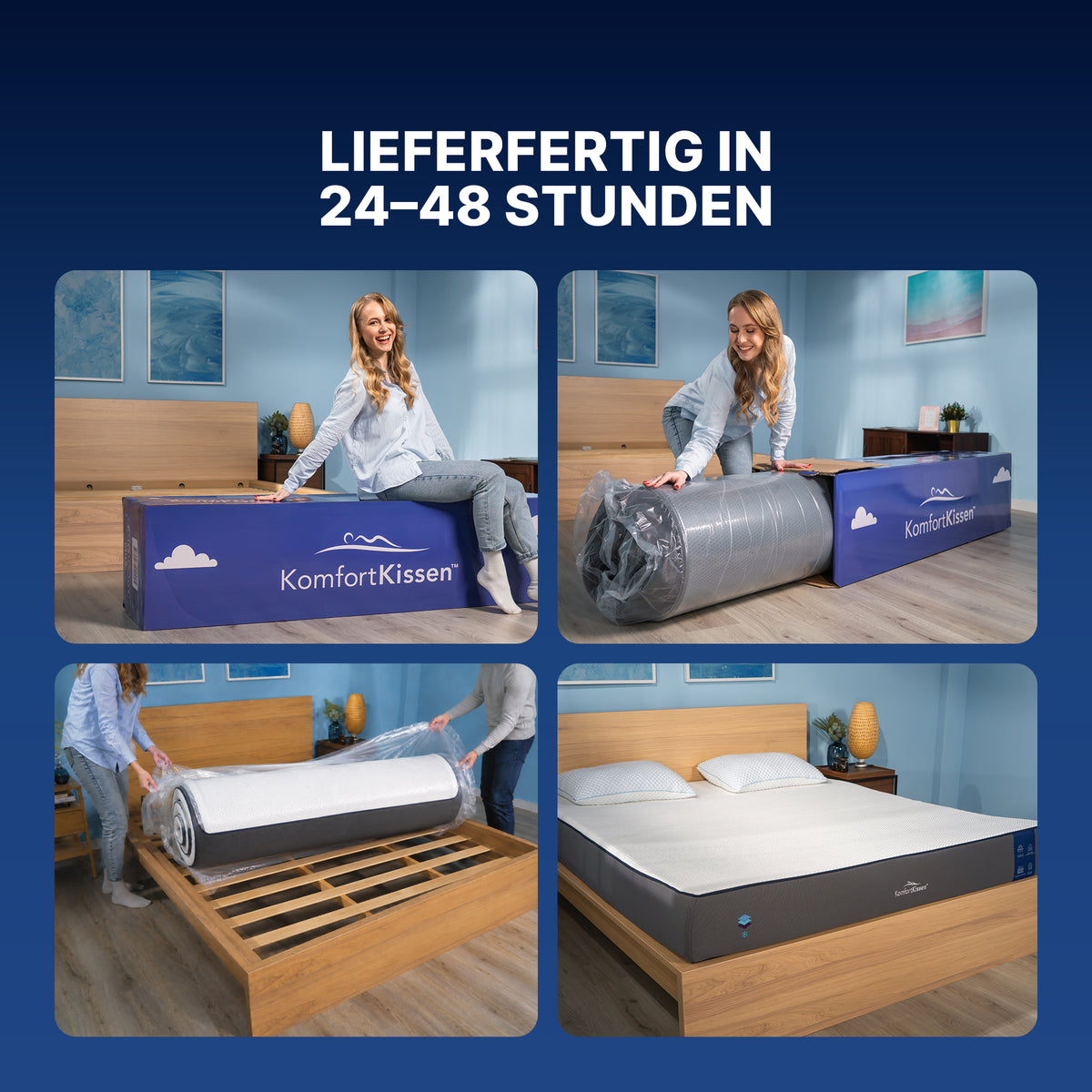 Premium 7-zoners komfortmadras