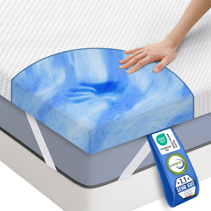 Dream Topper – Matratzen-Topper mit Memory-Schaum-Effekt
