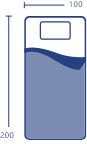 100 x 200 cm