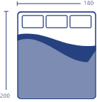 180 x 200 cm