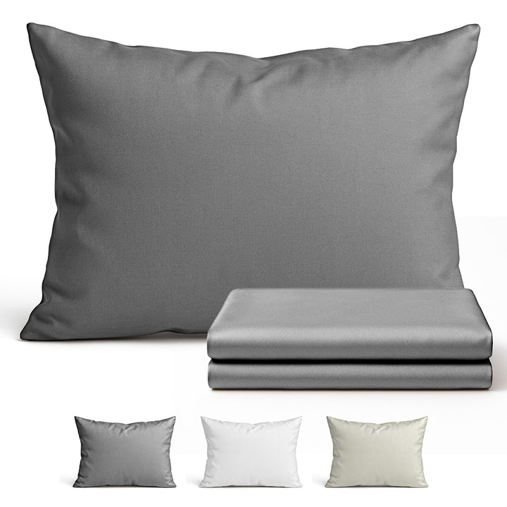 Drap-housse en satin de coton 