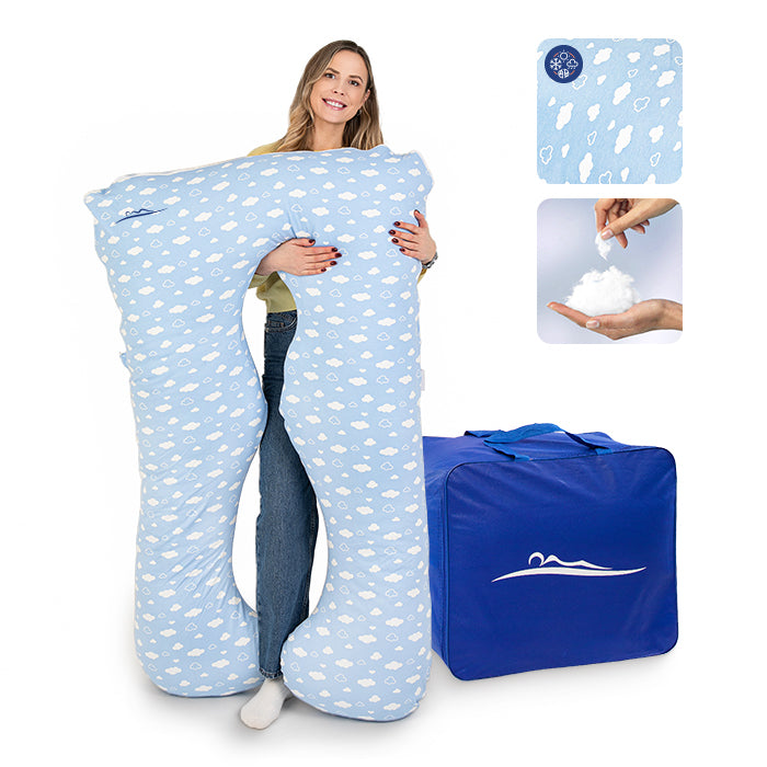 KomfortKissen+™ Premium – Ergonomisches Körperkissen