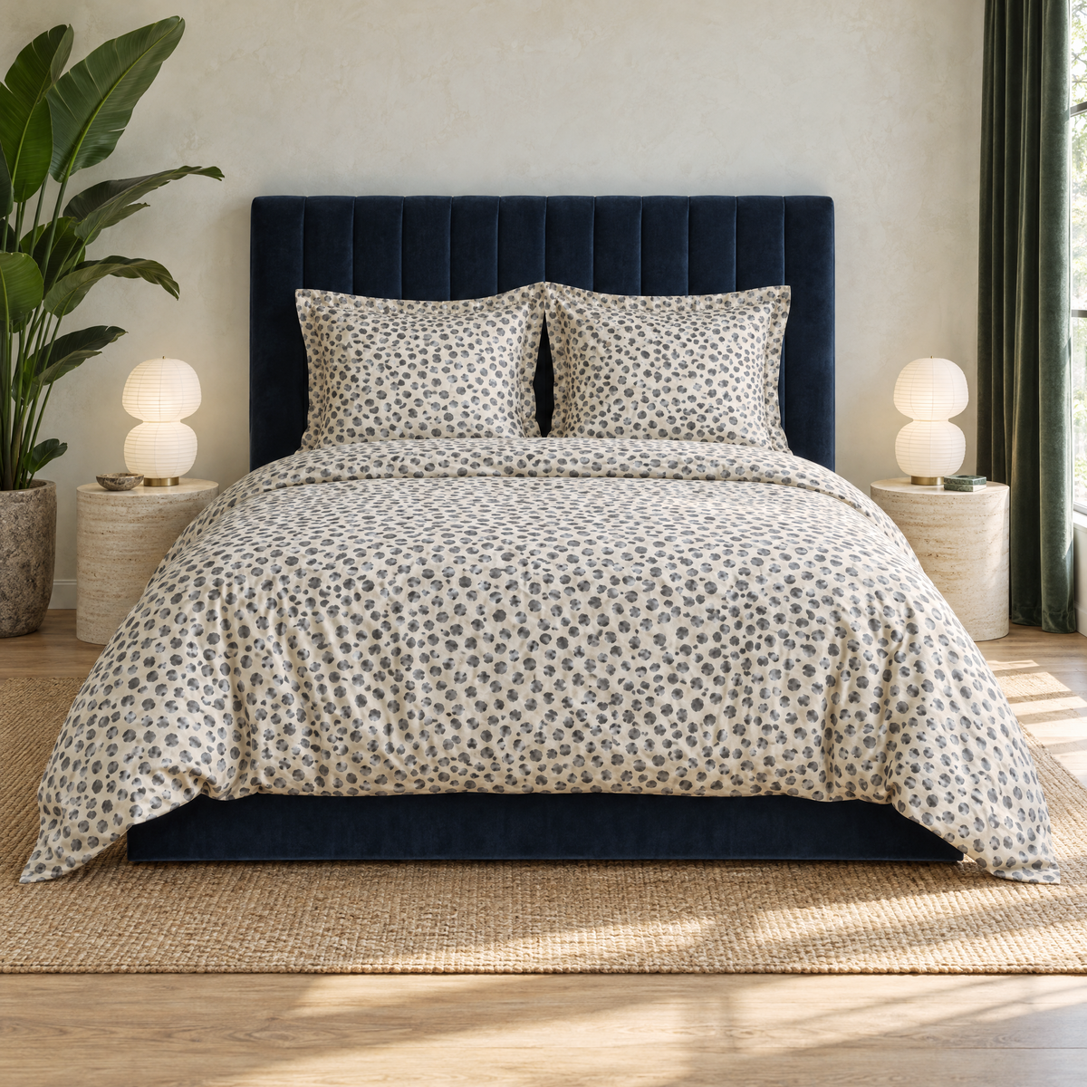 Aroma - Satin-Bettwäsche set