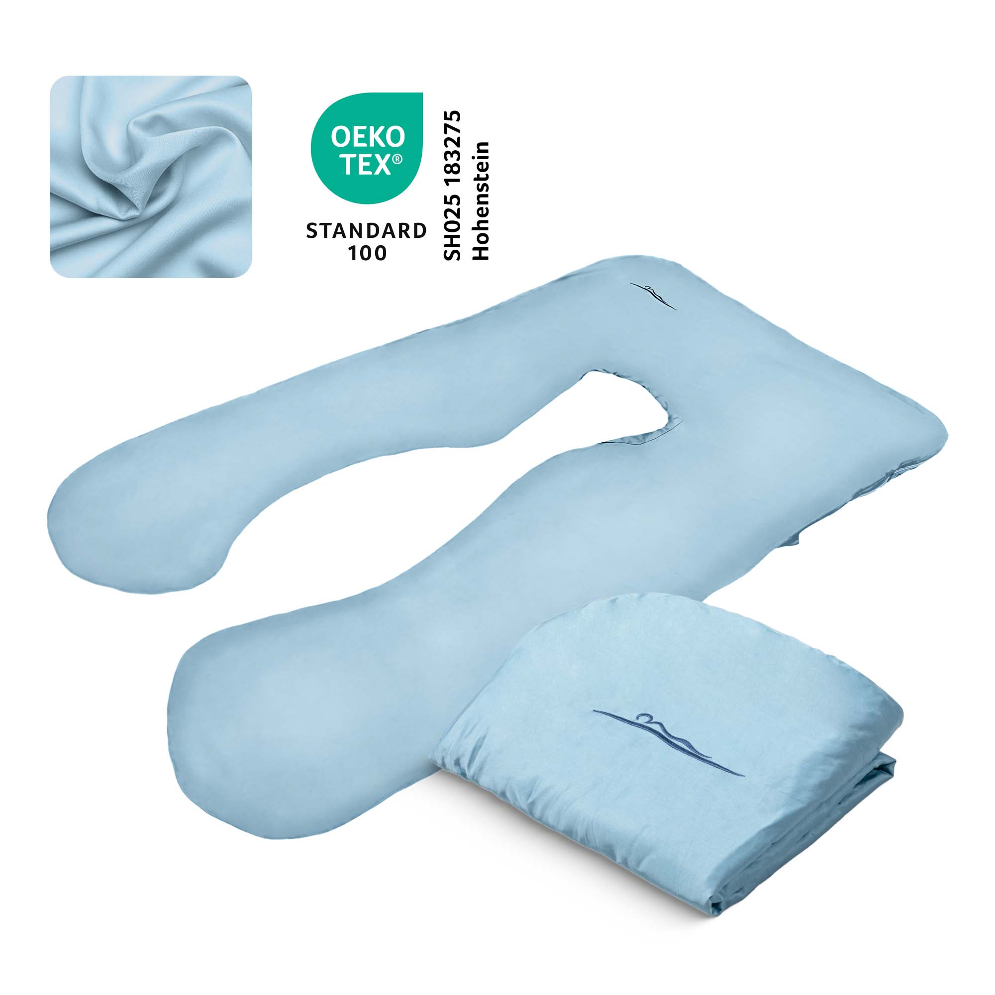 Ersatzbezug - Bambus (Hellblau)