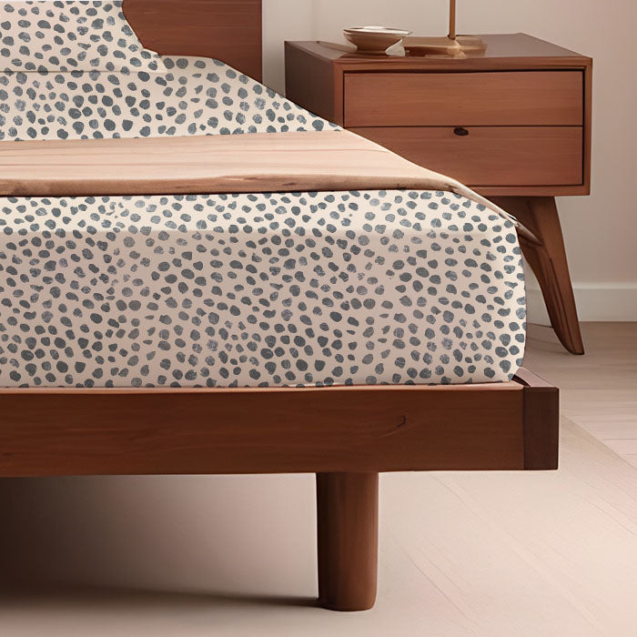 Satin Baumwolle Spannbettlaken