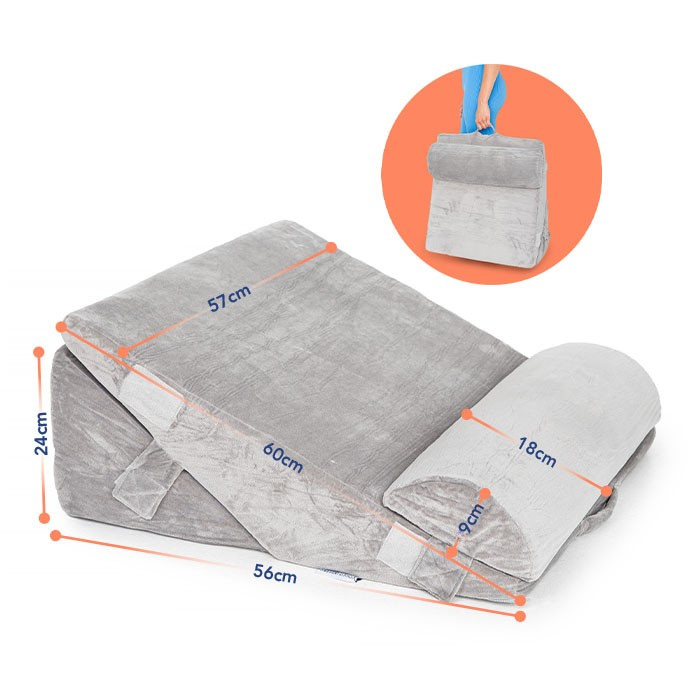Ergonomisches Ruhekissen 3in1