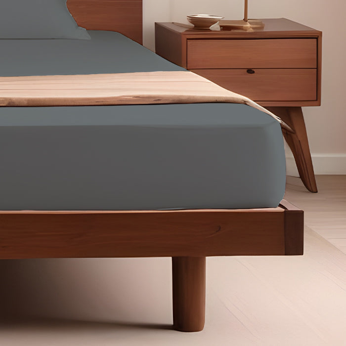 Satin Baumwolle Spannbettlaken - KomfortKissen.de