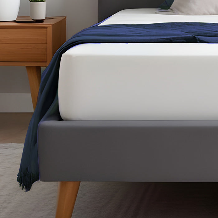 Satin Baumwolle Spannbettlaken - KomfortKissen.de