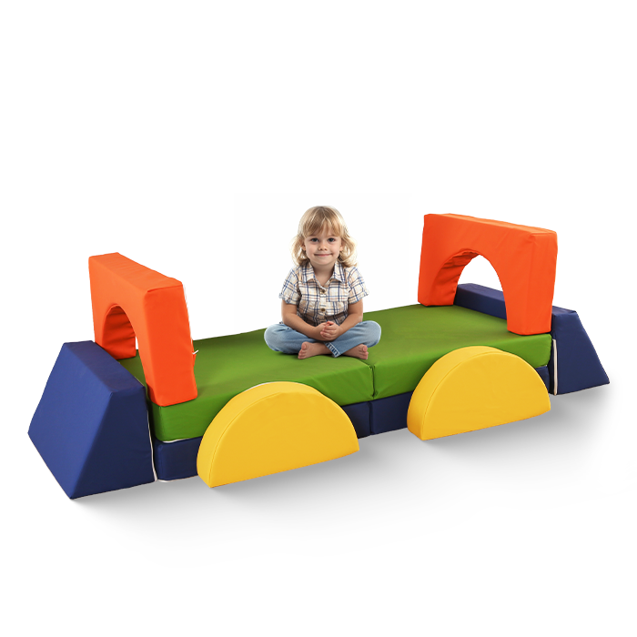 Divano da gioco per bambini – Set di 10 pezzi per area notte e gioco - KomfortKissen.de