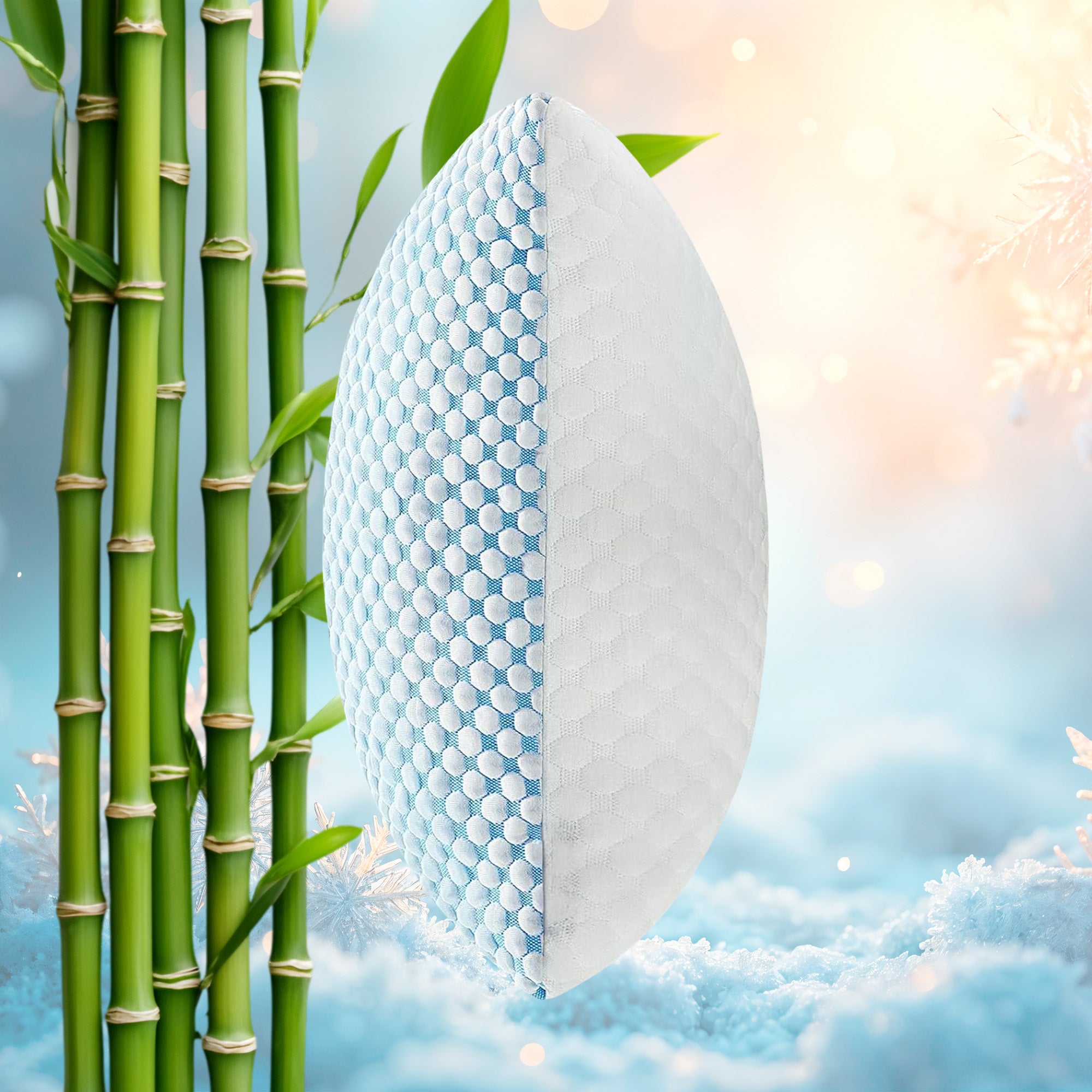 Wolkenkissen - Premium Memory Foam Kissen - Höhenverstellbares