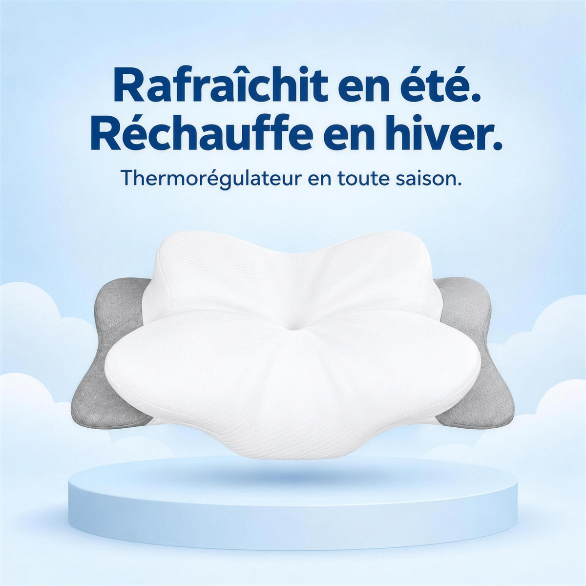 Rafraîchit en été, réchauffe en hiver – thermorégulateur en toute saison