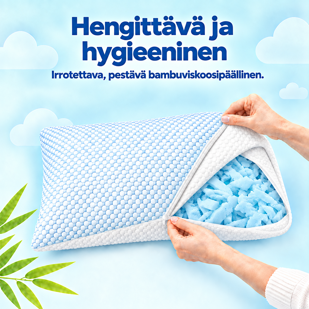 Oddychająca i higieniczna – zdejmowany pokrowiec z wiskozy bambusowej, który można prać