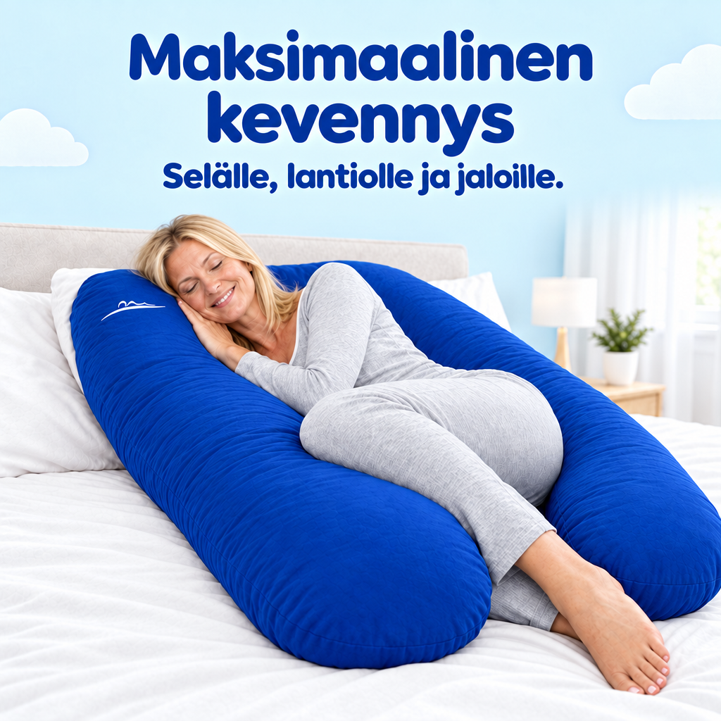 Maksimaalinen kevennys – selälle, lantiolle ja jaloille – Blau (Blue)