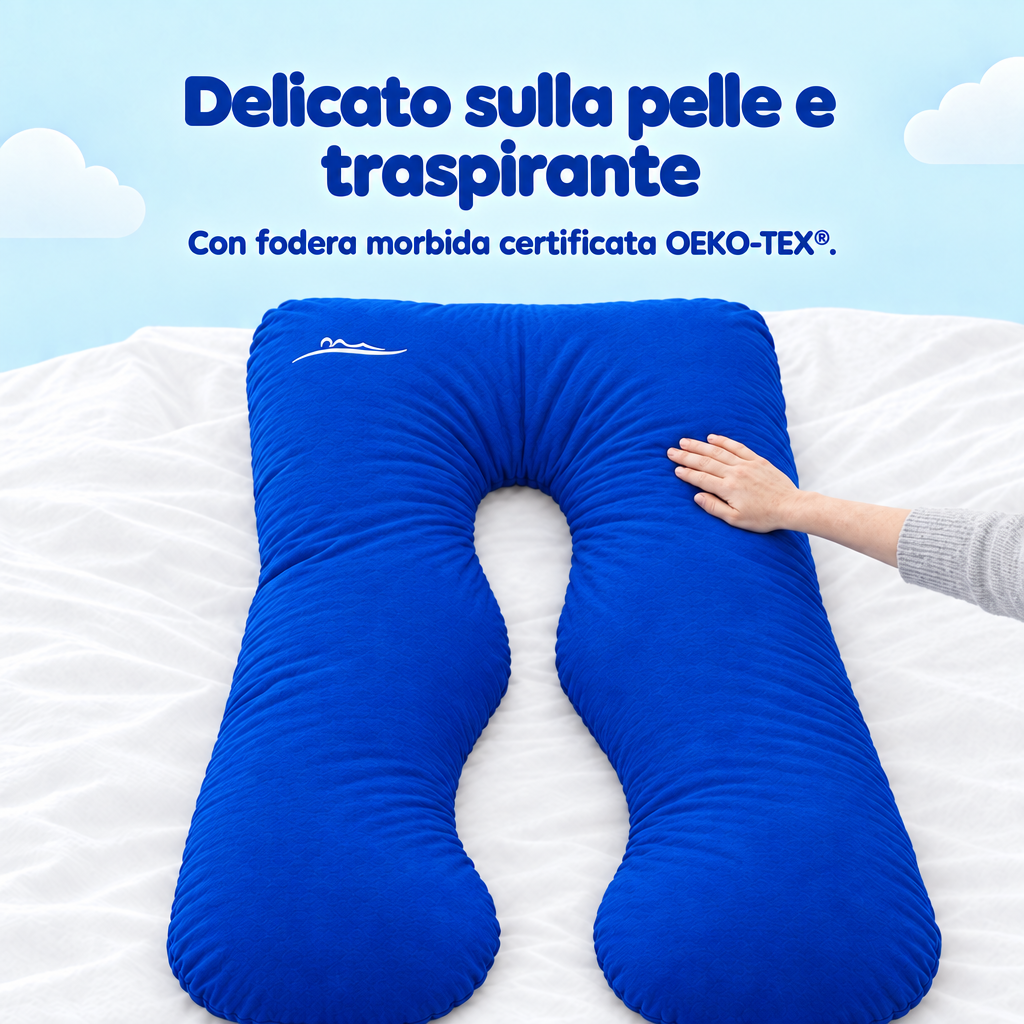 Delicato sulla pelle e traspirante – con fodera morbida certificata OEKO-TEX – Blau (Blue)