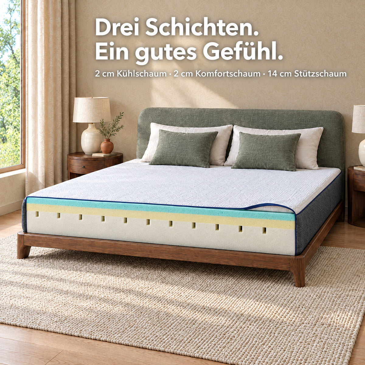Matras - Koelend en ademend