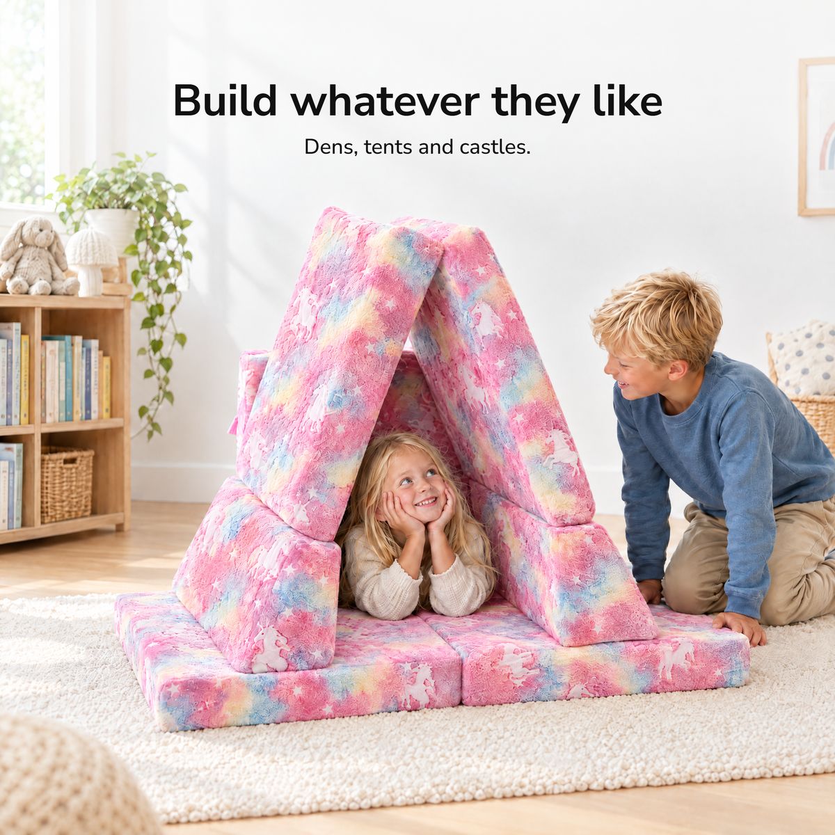 Glow Unicorn · Świecący jednorożec · Svítící jednorožec – Build whatever they like