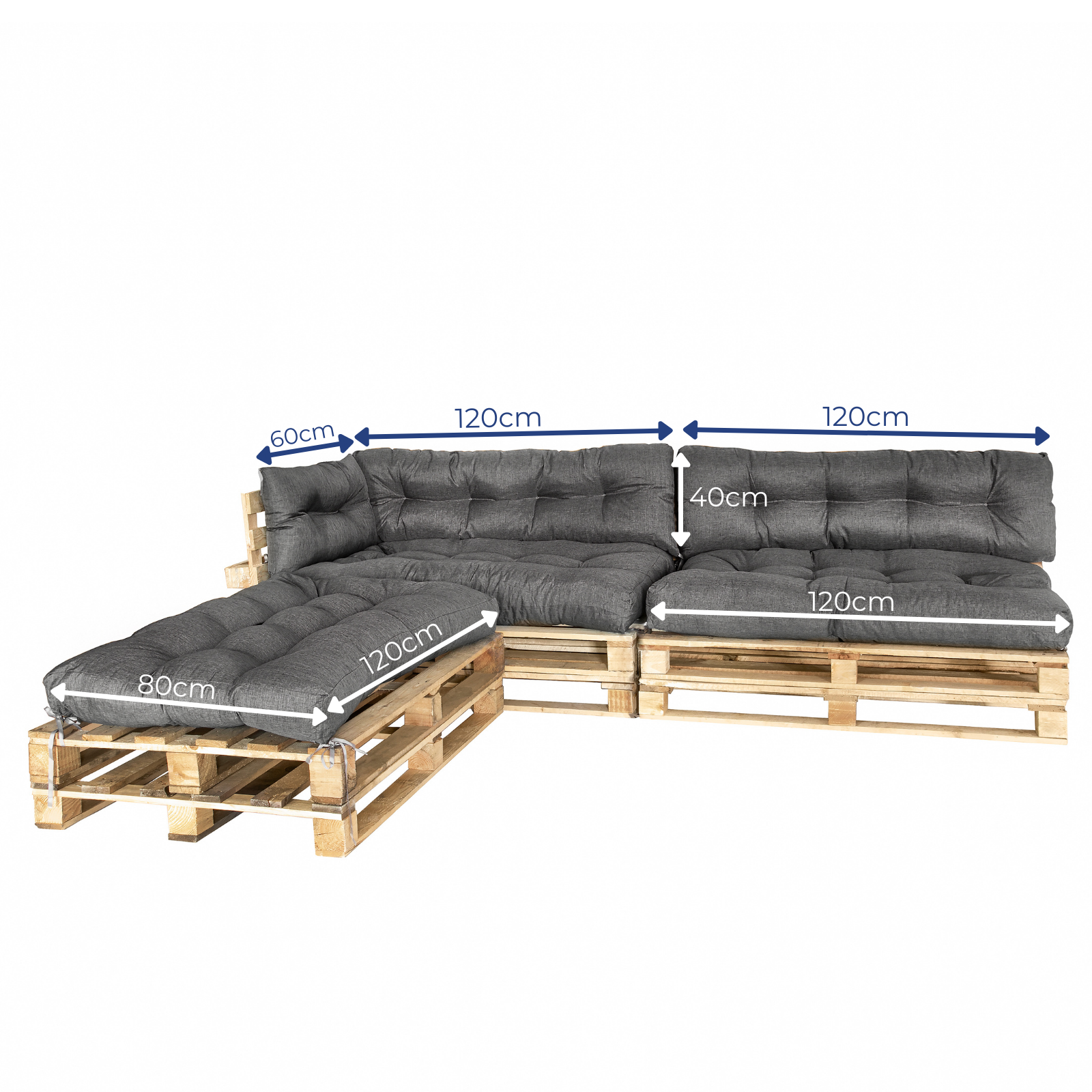 Palettenkissen - KomfortKissen.de